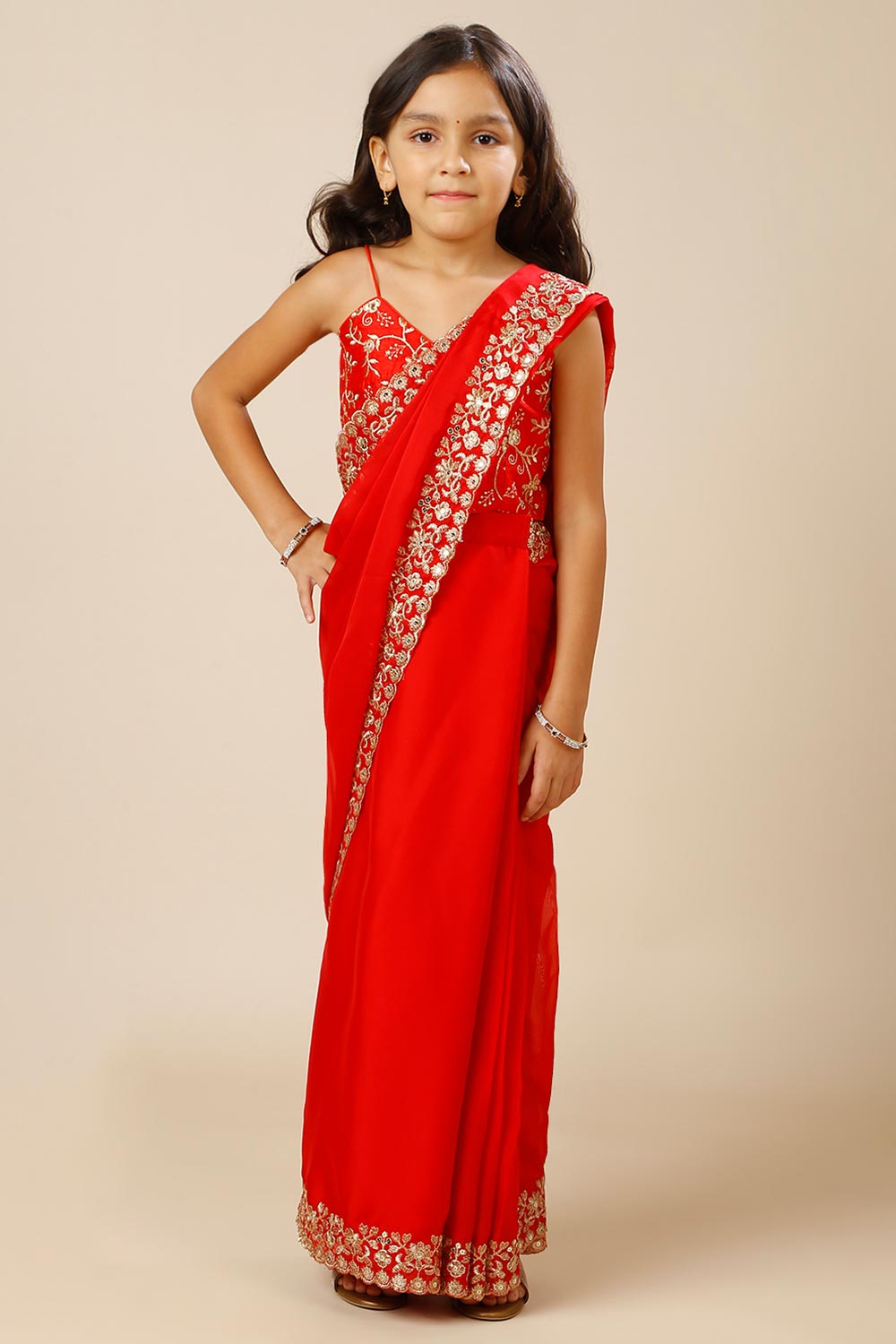 red dress saree Party Wear Hot Red Saree Sensational Red Saree Collections For Parties
