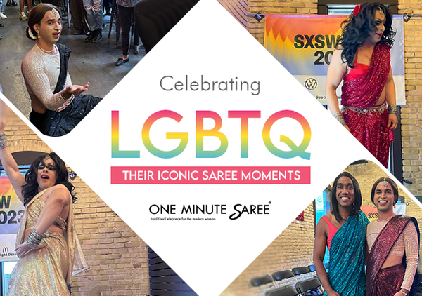 Saree Stories: Celebrating LGBTQ+ Icons and Their Iconic Saree Moments