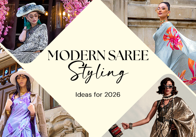 Modern Saree Styling Ideas for 2026