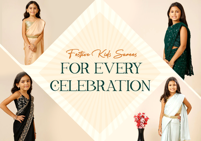 Festive Kids Sarees for Every Celebration