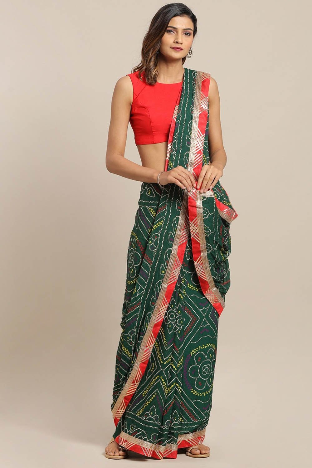 Bandhani Sarees