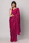 Tasha Pink Faux Georgette Sequins with Embroidery Ready to Wear One Minute Saree