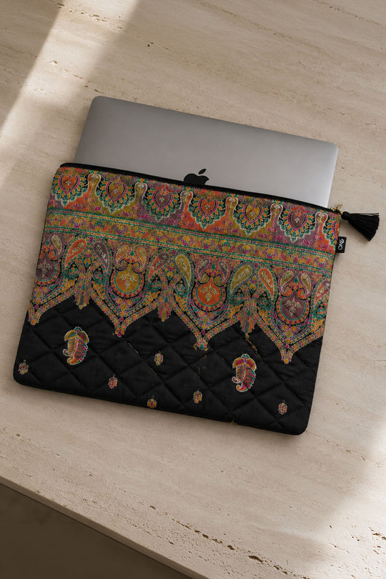 Midnight in Rajastan Large Laptop Carry Case