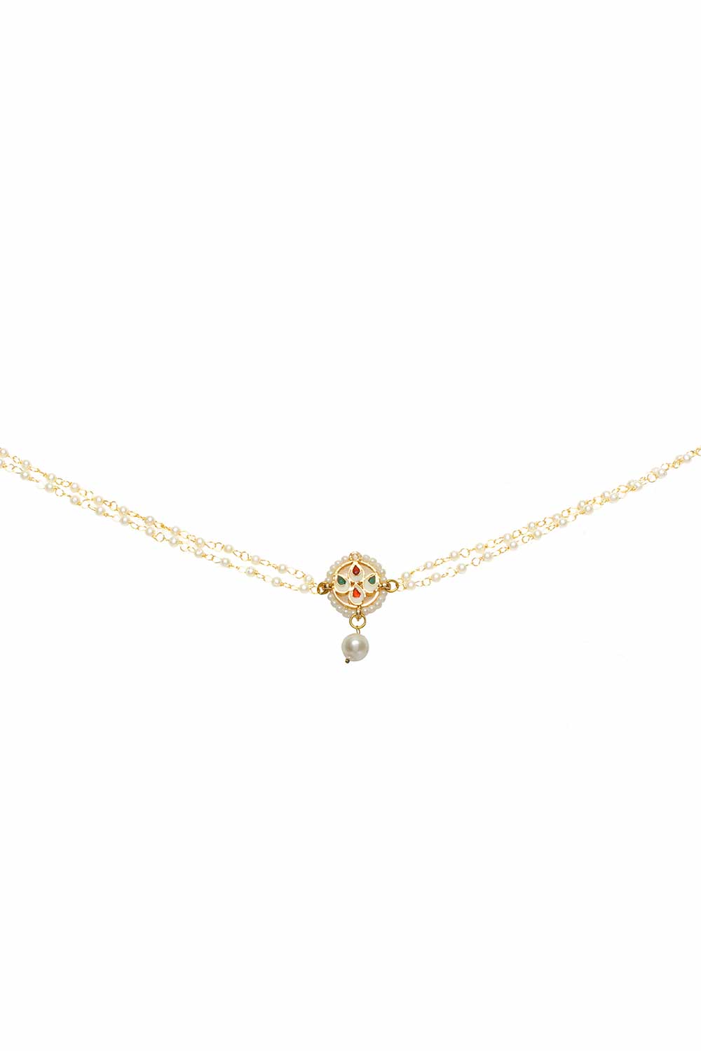 Sleek Moon Shaped Kundan Inspired Choker