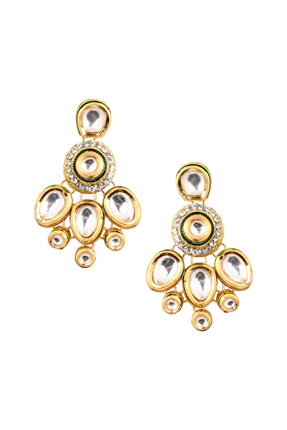 Siya Handcrafted Kundan Earrings