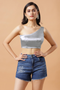 Giana Sliver One Shoulder Satin Comfort Stretch™ Blouse