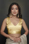 Serena Gold Satin Comfort Stretch™  Custom Design Blouse