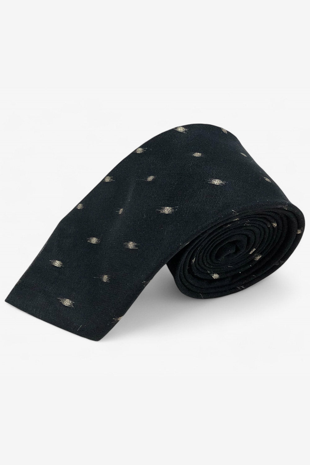 Buy One Minute Saree Ethnic Gold Buti Silk Black Tie Online
