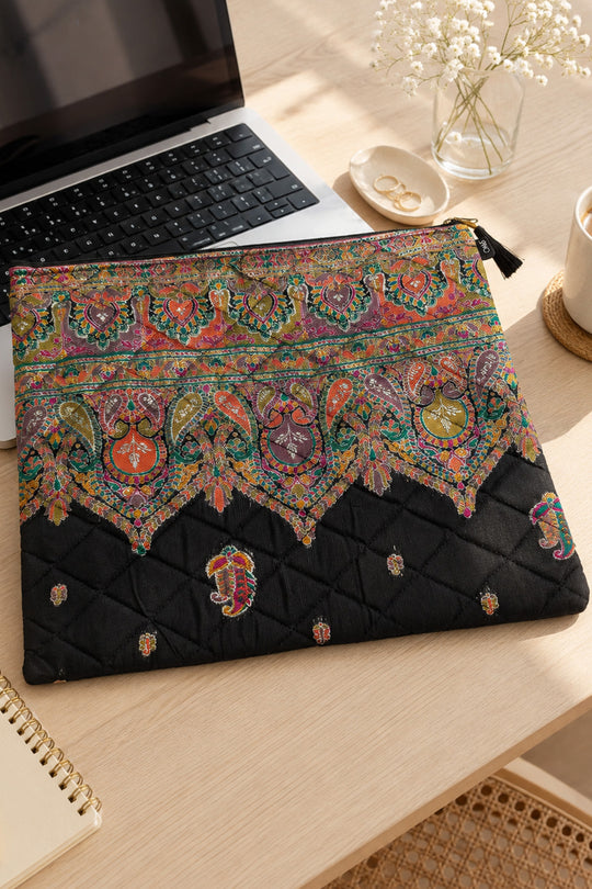 Midnight in Rajastan Large Laptop Carry Case