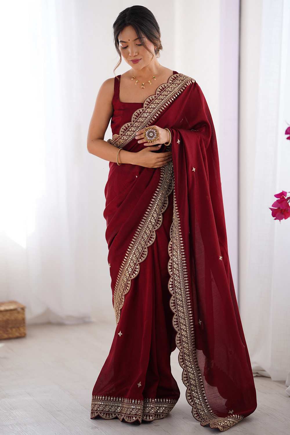 saree bridesmaid dresses Saree Looks For Bridesmaid Dresses