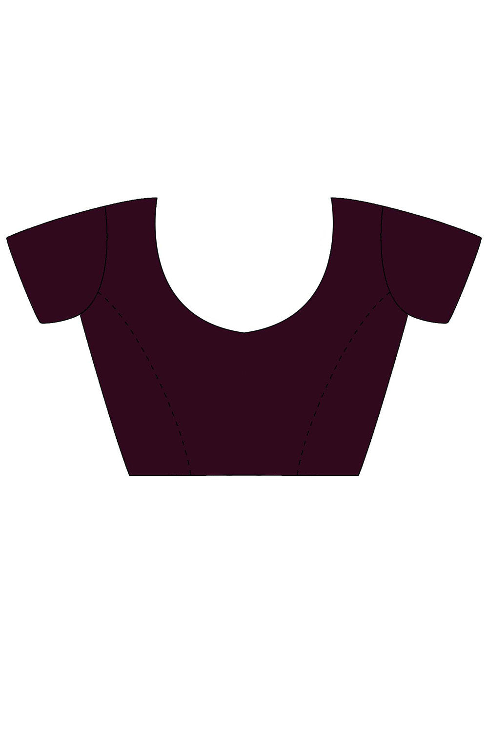 Prerna Purple Vichitra Silk Embellished Ready To Wear One Minute Saree