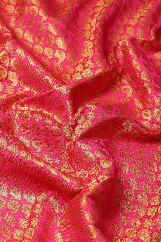 Bina Pink Brocade Woven Ready to Wear One Minute Saree