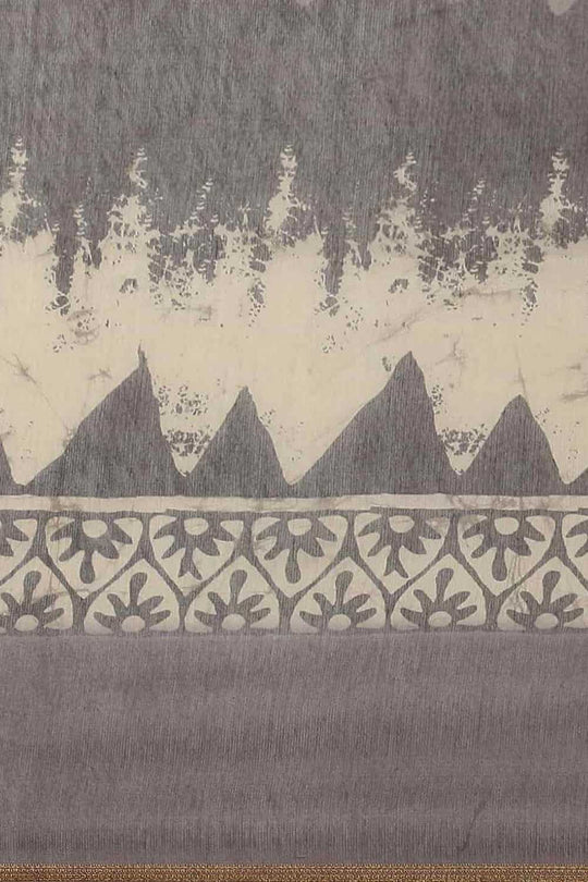 Zora Purple Cotton Blend Abstract Digital Printed Ready to Wear One Minute Saree