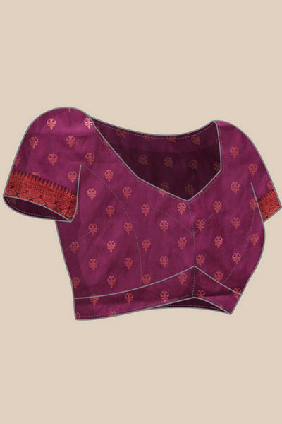Lucia Light Pink Soft Silk Floral Zari Woven Ready to Wear One Minute Saree