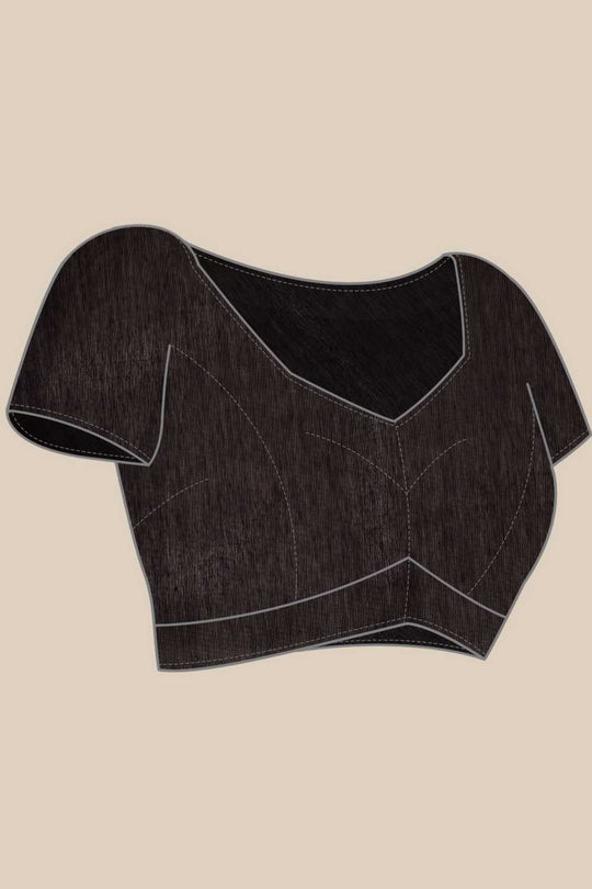 Zora Beige Cotton Blend Abstract Digital Printed Ready to Wear One Minute Saree