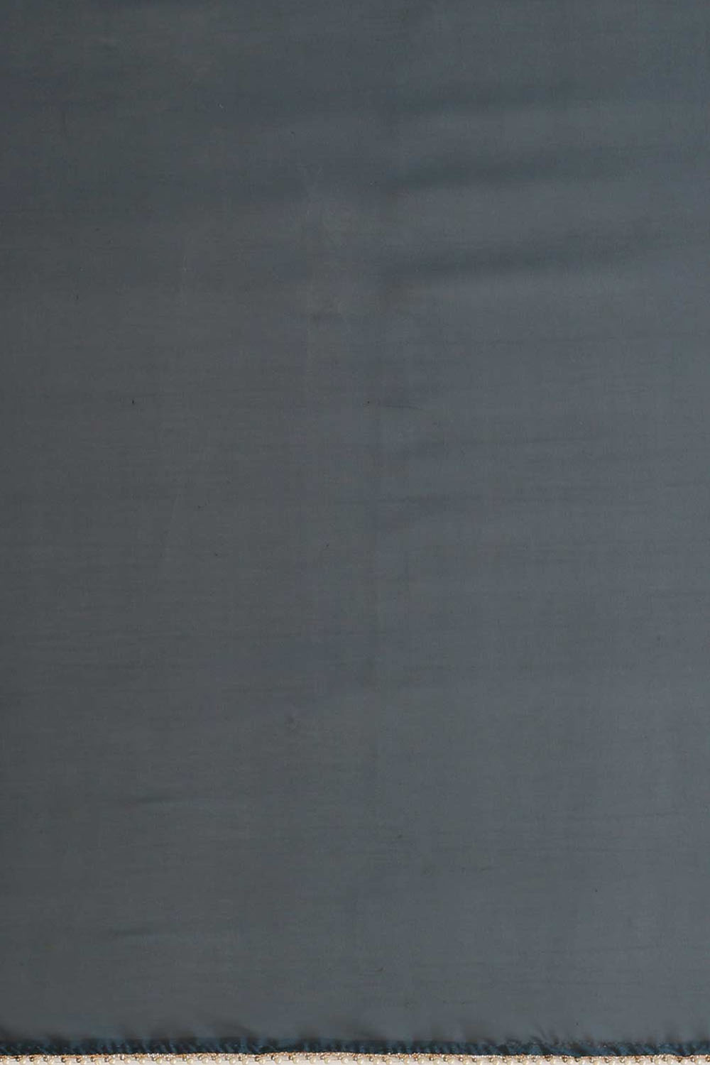 Avani Teal Blue Georgette Solid One Minute Saree