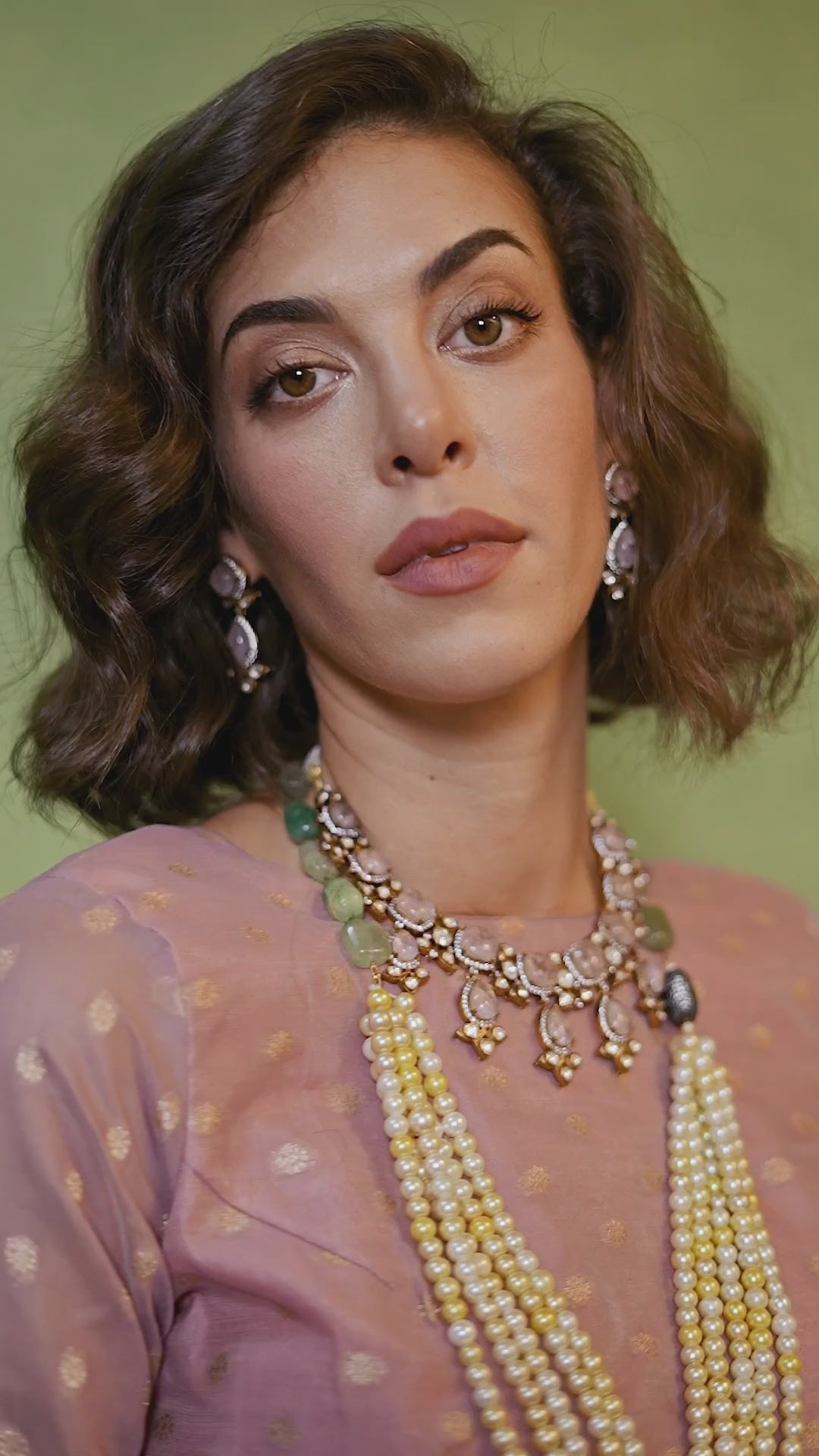 Kamiya Light Lavender Handwoven Jamdami One Minute Saree