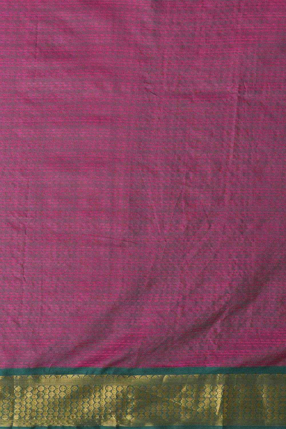 Disha Dark Pink Aura Silk Woven Taant One Minute Saree