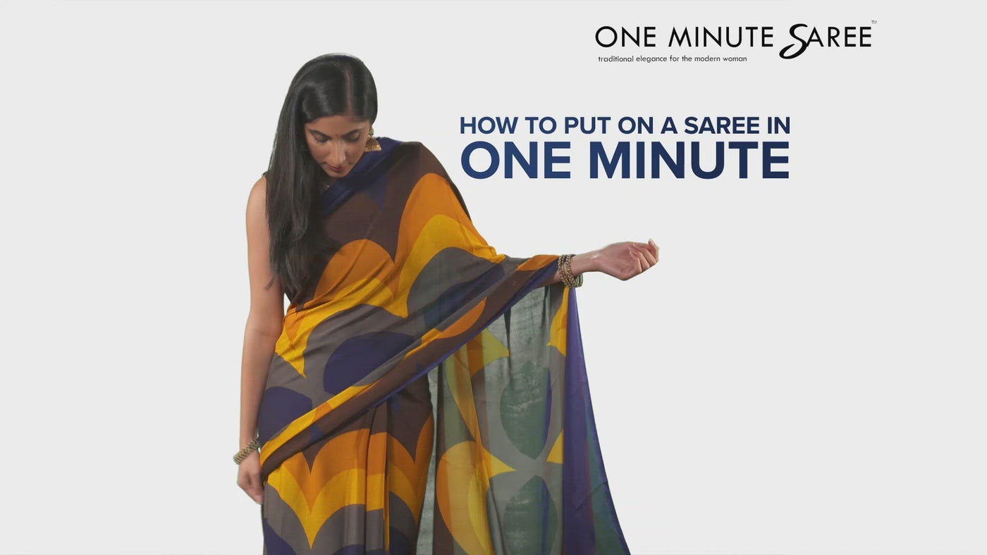 The Original One Minute Saree