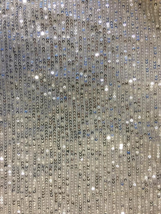 Bella Cream Net Sequins Ready to Wear One Minute Saree