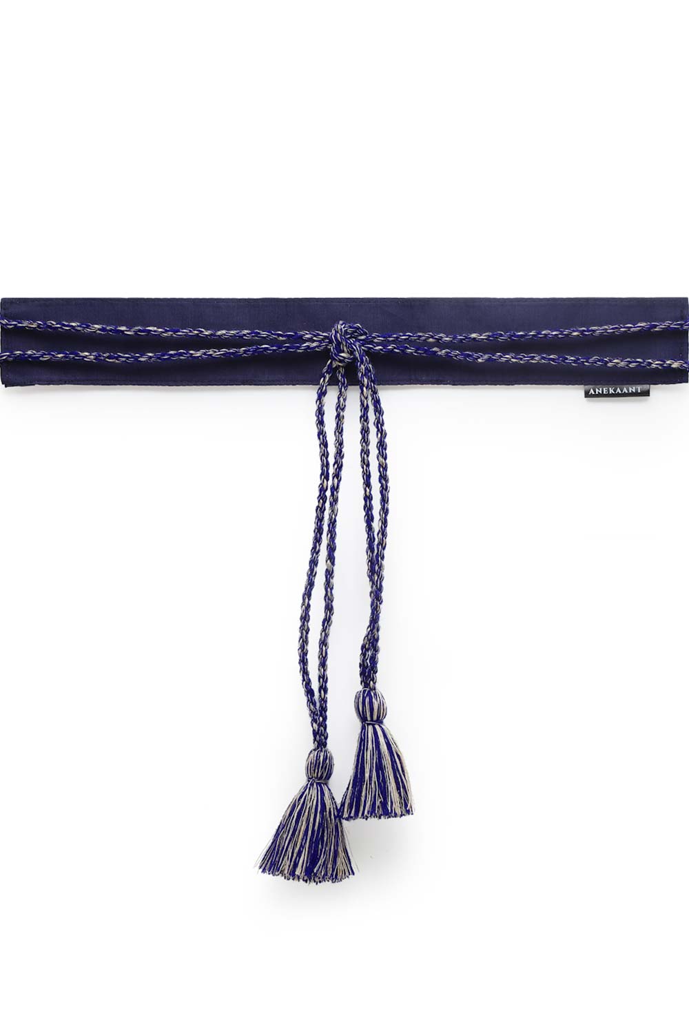 Floral Sequins Work Saree Belt in Royal Blue & Multi