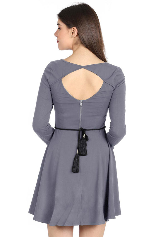 Embellished Saree Belt in Black & Multi