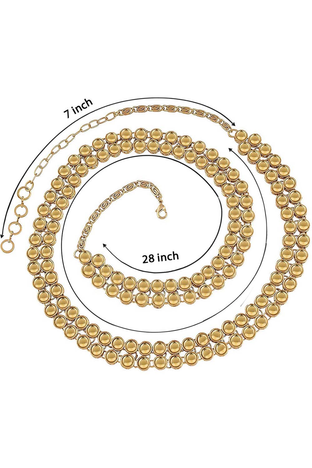 Buy Women's Alloy Belly Chain in Gold