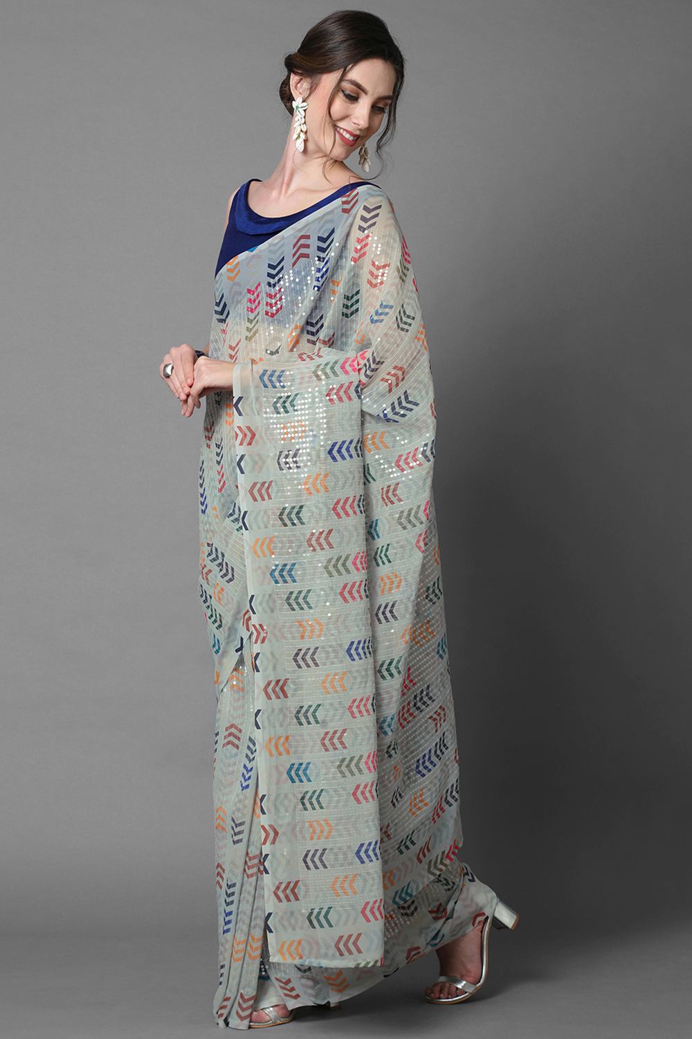 Saree with Various Pattern