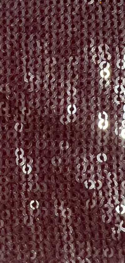 Kanchan Maroon Water Sequins One Minute Saree