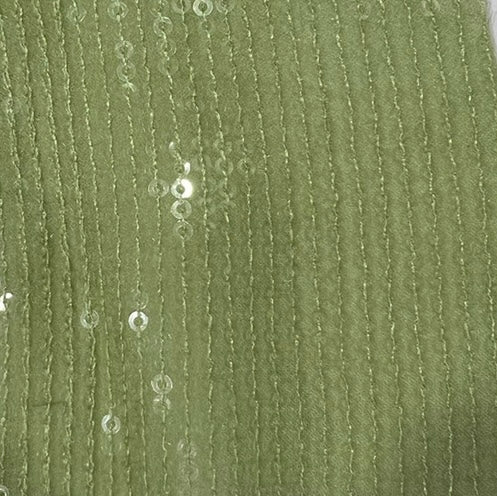 Halena Light Green Viscose Georgette Sequins Ready to Wear One Minute Saree