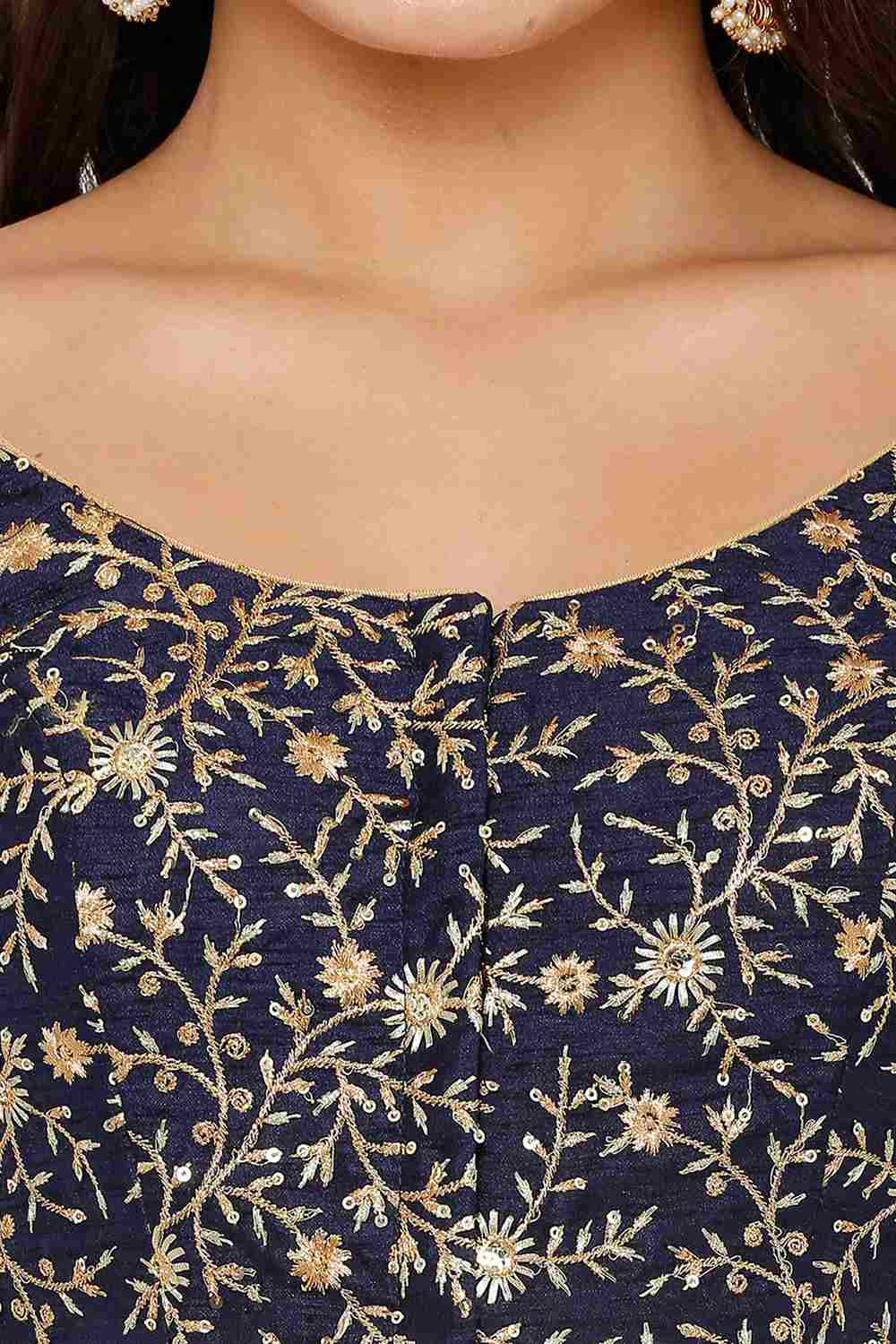 Various Neck Pattern Blouse Collection