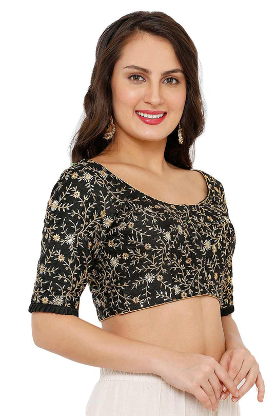 Saree Matching Blouse at One Minute Saree
