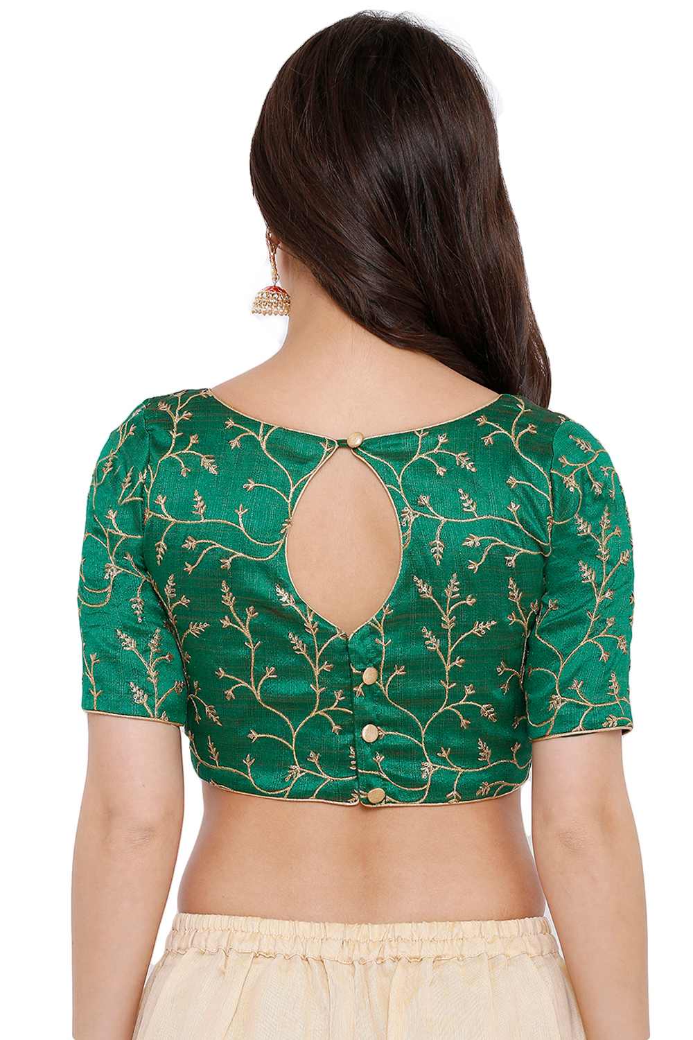 Blouse in Various Neck Pattern