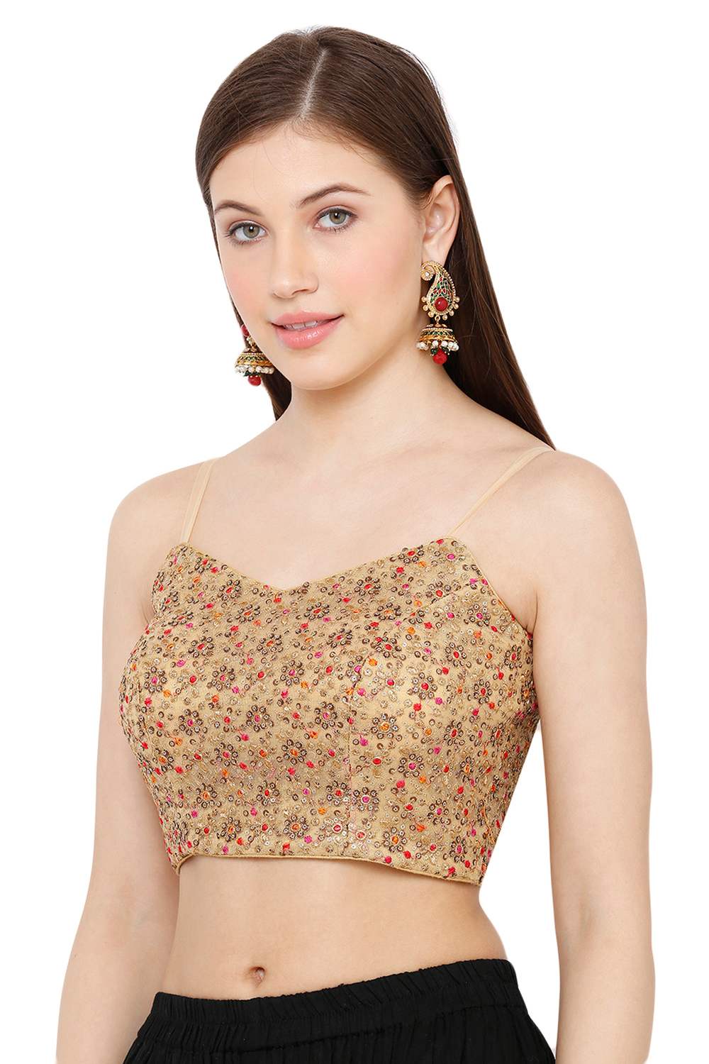 Buy Net Embroidered Blouse Online