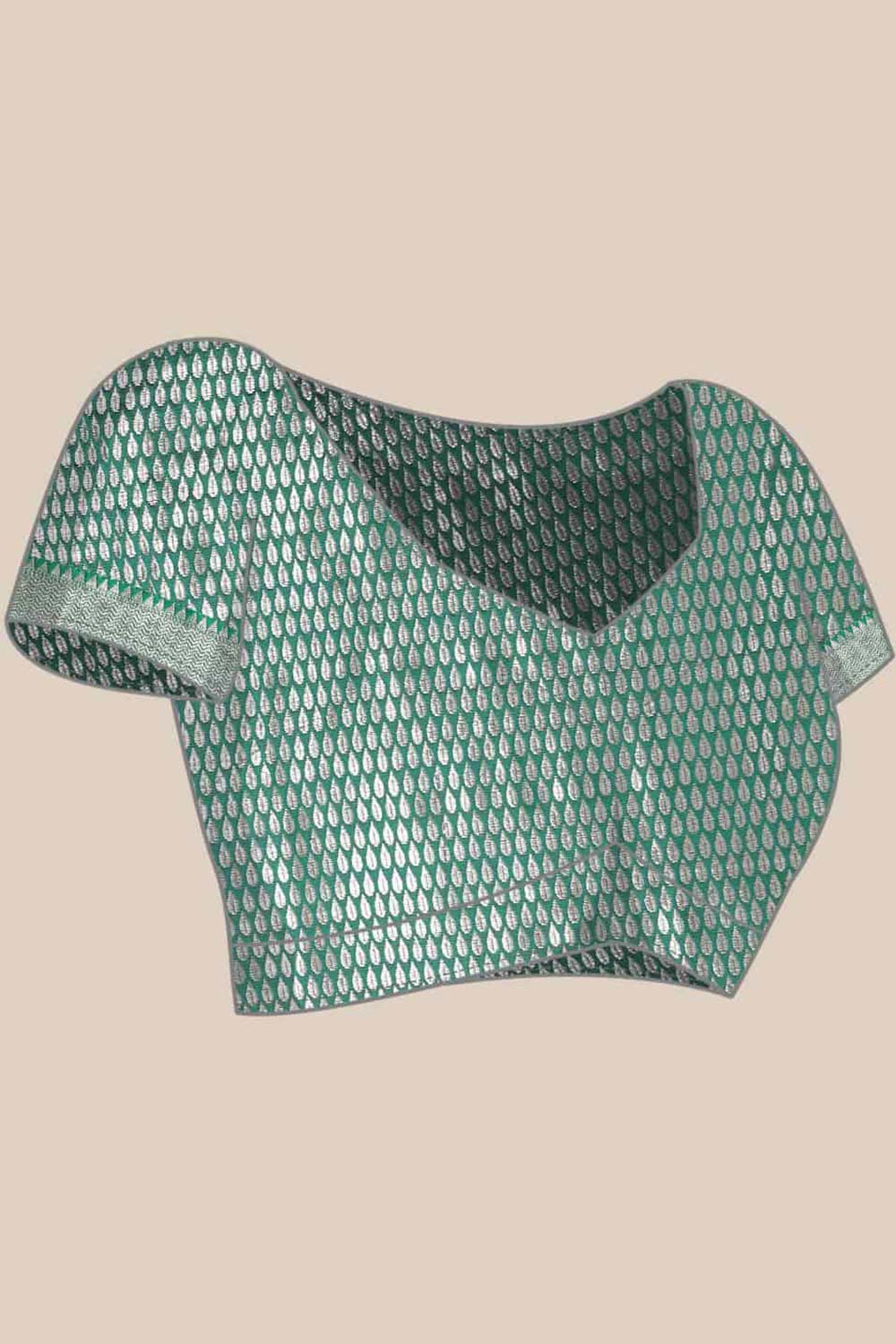 Buy Pink Art Silk Floral Printed Banarasi Saree Online - Side1 