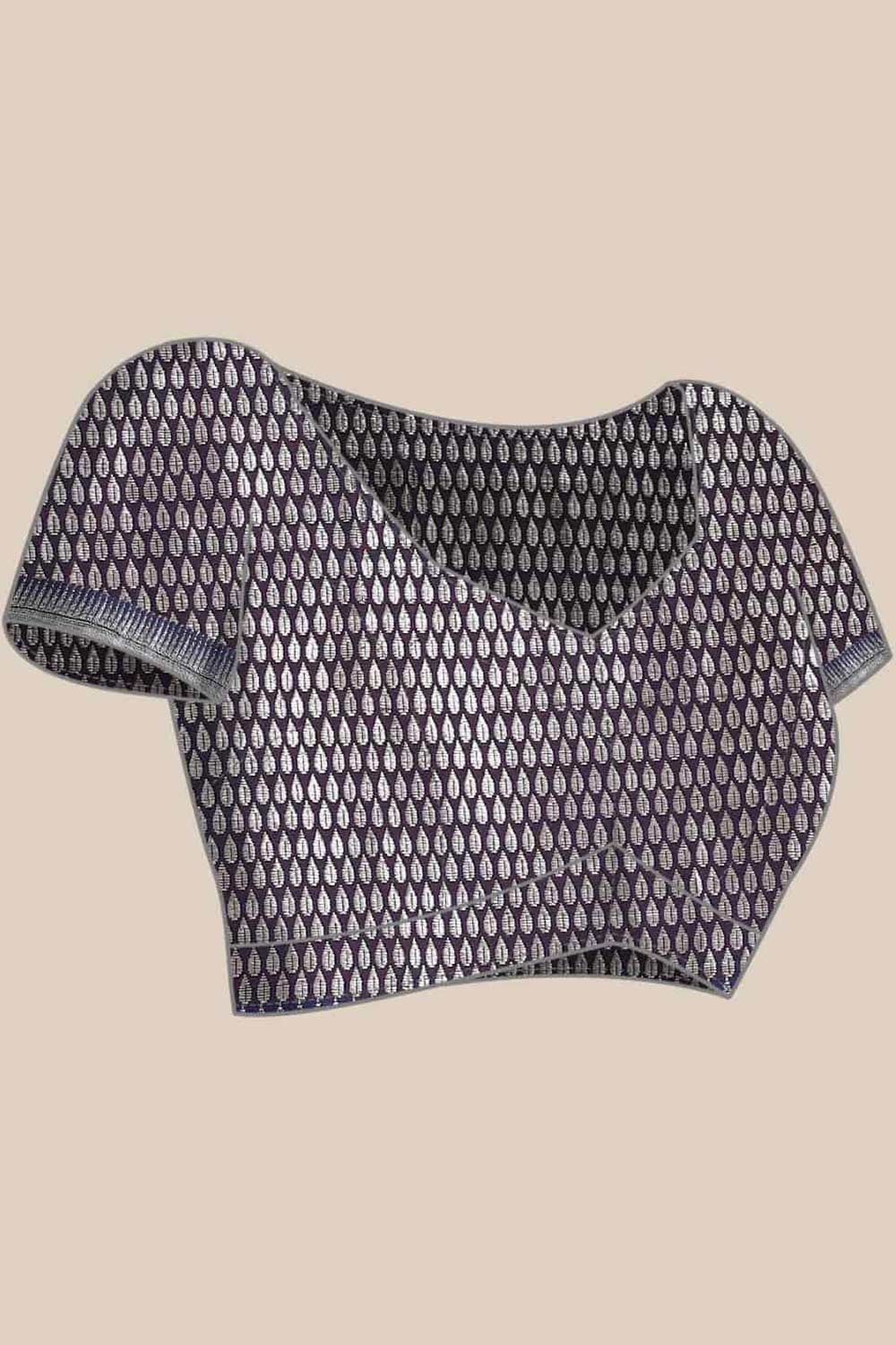 Buy Red Art Silk Floral Printed Banarasi Saree Online - Side1 