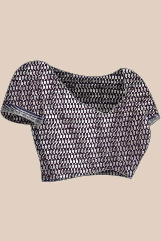 Buy Red Art Silk Floral Printed Banarasi Saree Online - Side1 