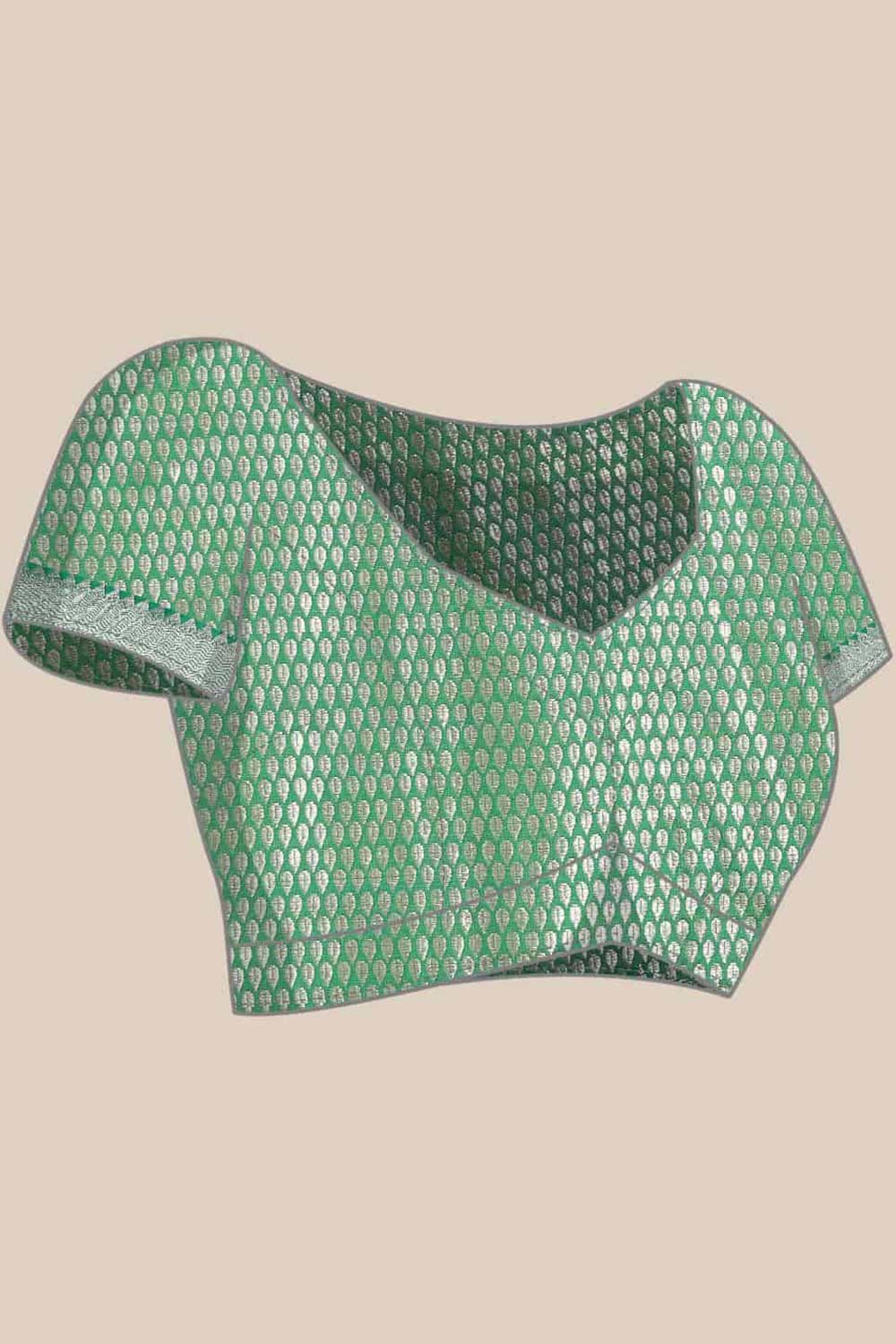 Buy Yellow Art Silk Floral Printed Banarasi Saree Online - Side1 