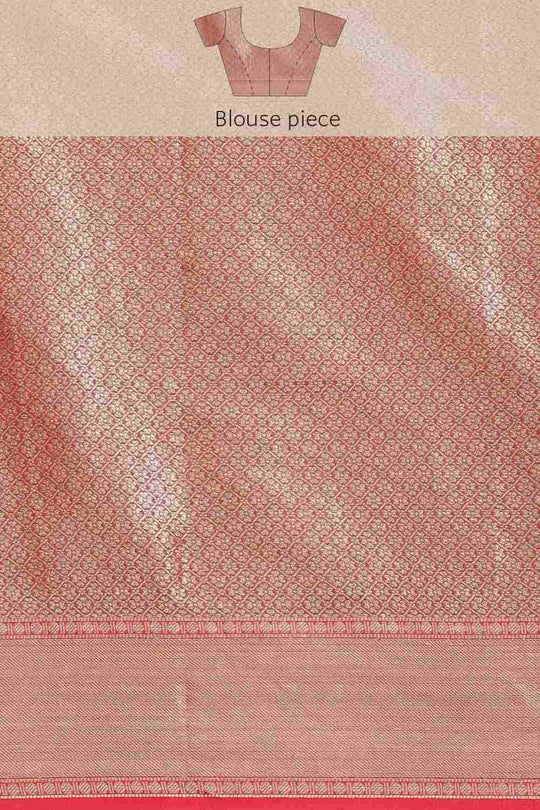 Buy Black Art Silk Animal Printed Banarasi Saree Online - Zoom Out 