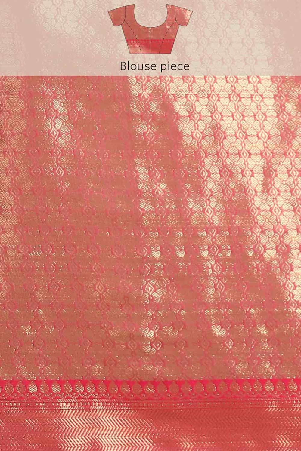 Buy Green Soft Art Silk Floral Printed Banarasi Saree Online - Side1 