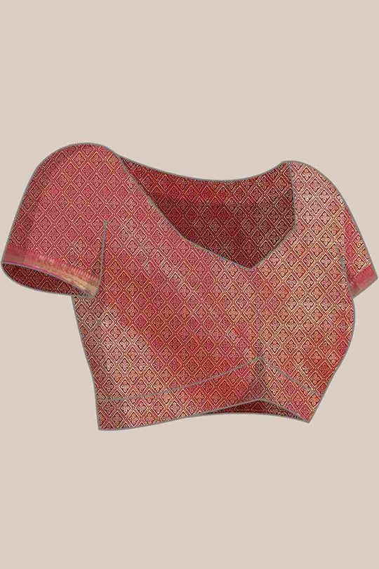 Buy Green Soft Art Silk Floral Printed Banarasi Saree Online - Side1 