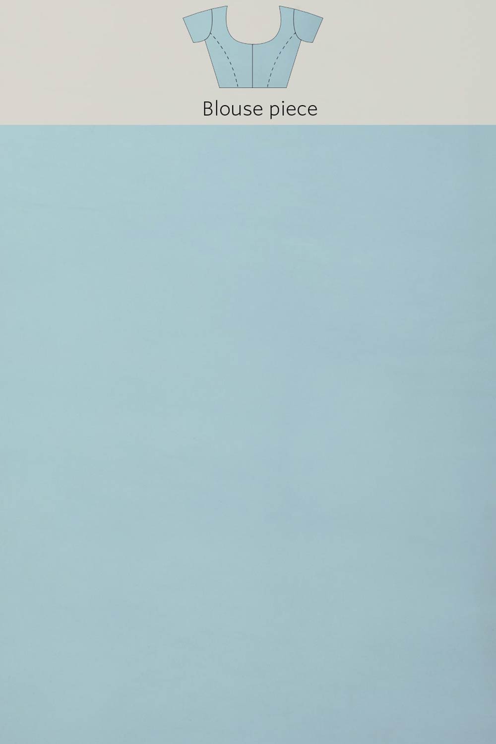 Lana Blue Solid Poly Georgette Pleated Pallu With Sequin Blouse One Minute Saree