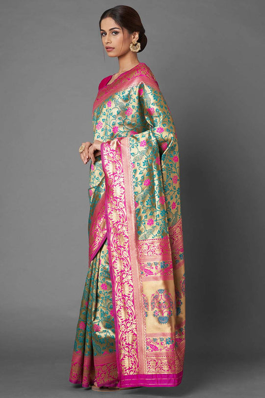 Buy Pre Sitched Saree Online